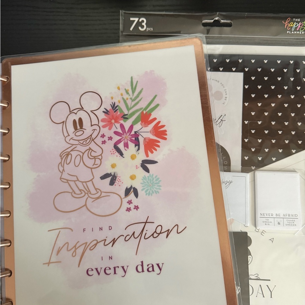 The Happy Planner Mickey Mouse Planner and Accessories